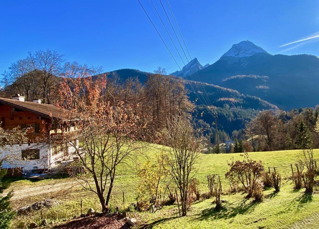 Berghof Punzenlehen - Nahe Koenigssee ビショフスヴィーゼン エクステリア 写真